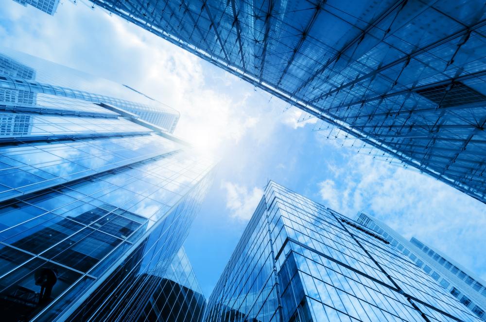 blue high raise buildings 